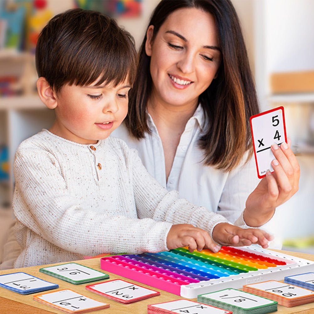Boosting Math Skills with JoyCat Flash Cards and Pop Fidget Chart