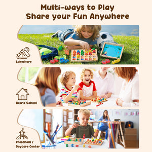 Wooden Magnetic Fishing Game - JoyCat