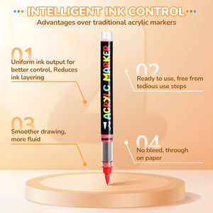 12 Color Acrylic Paint Marker