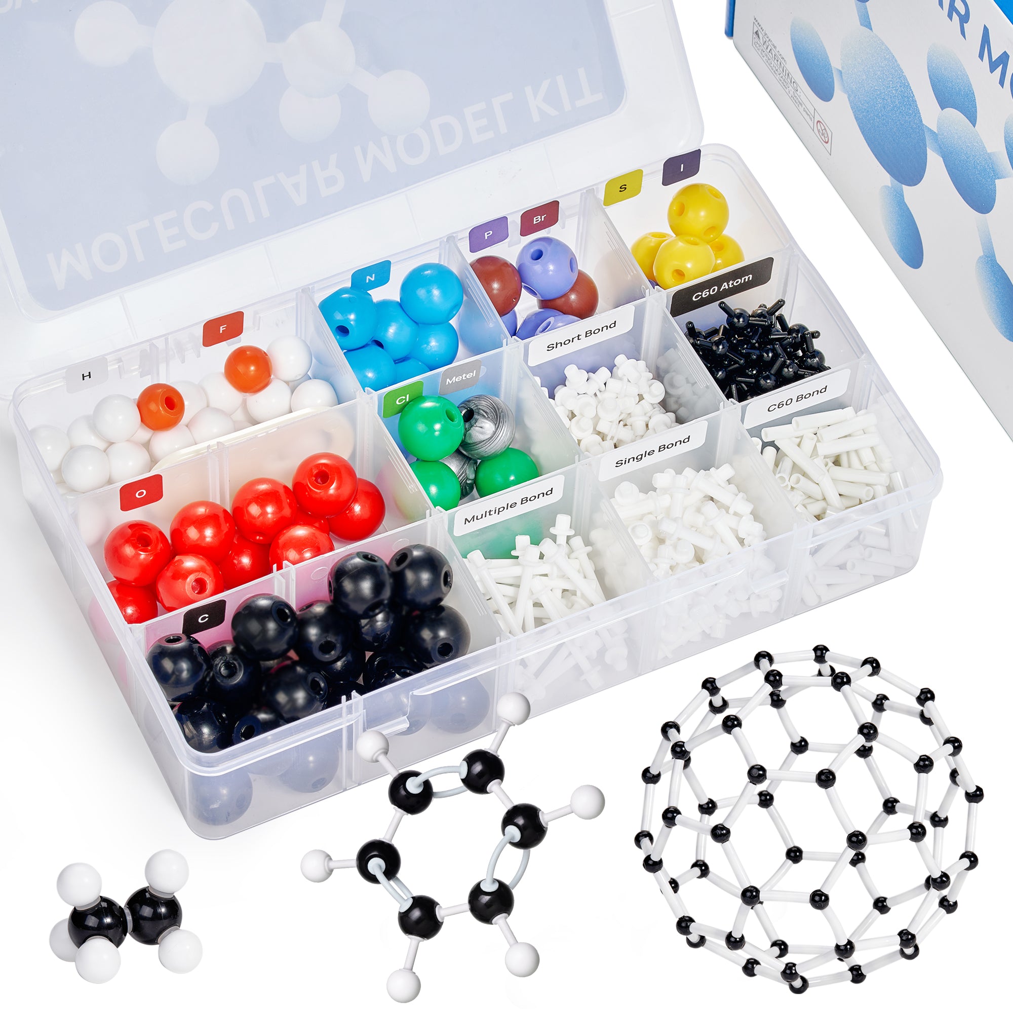 Molecular Model Kit - 404 Pcs for Science Learning – JoyCat