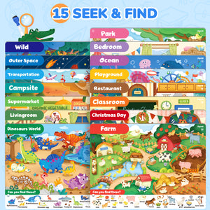 Preschool Learning Activities Handwriting Practice Book - JoyCat