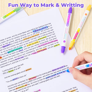 10 Color Changing Highlighter Pens