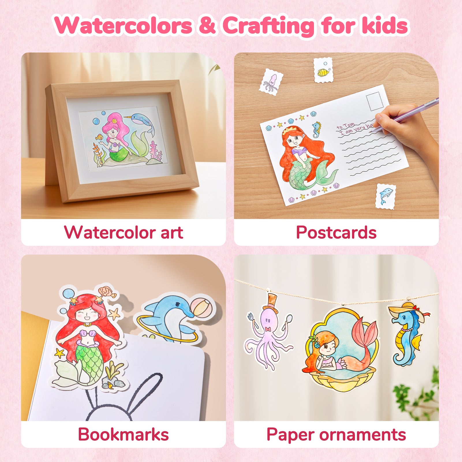 Paint with Water Coloring Books