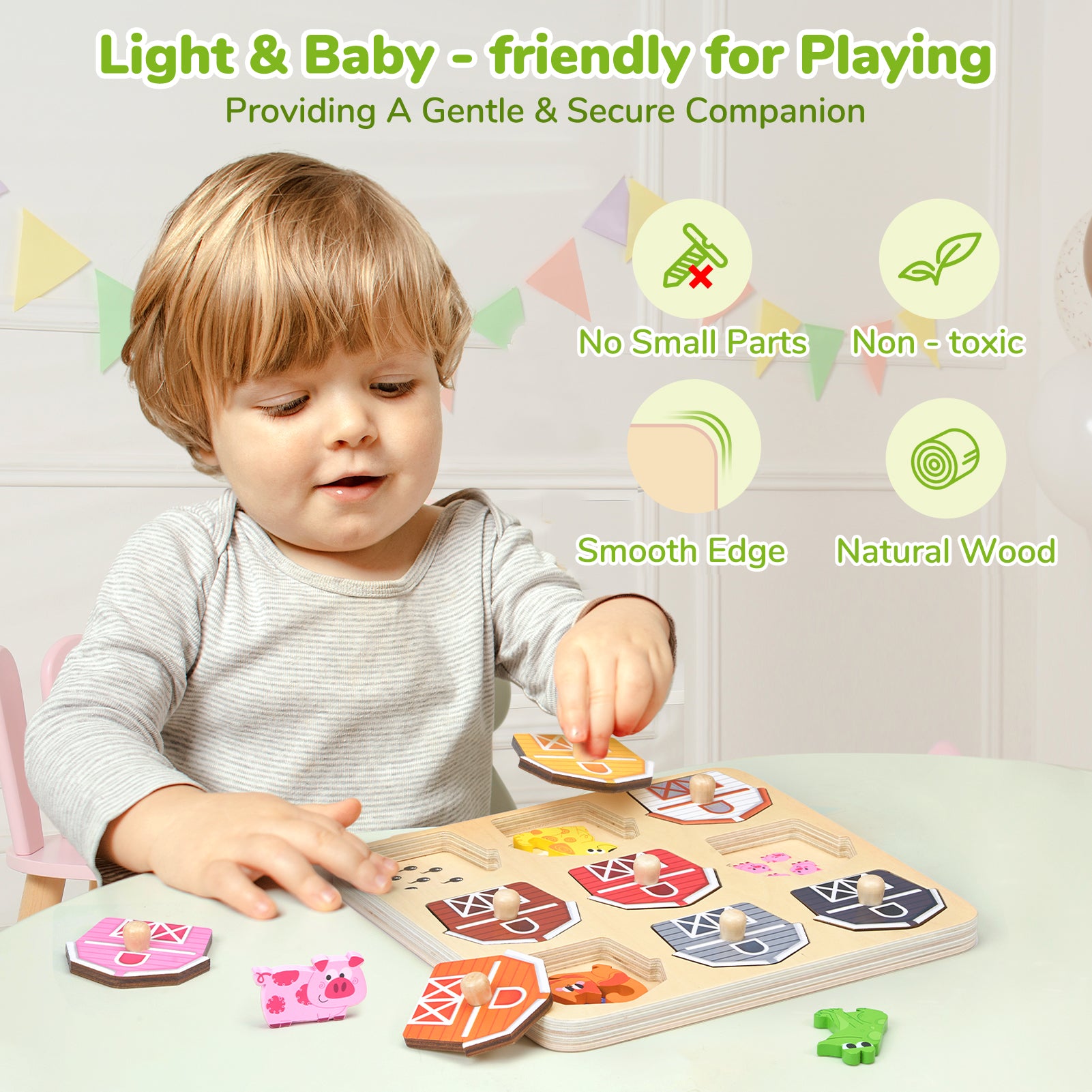 JoyCat Wooden Puzzles