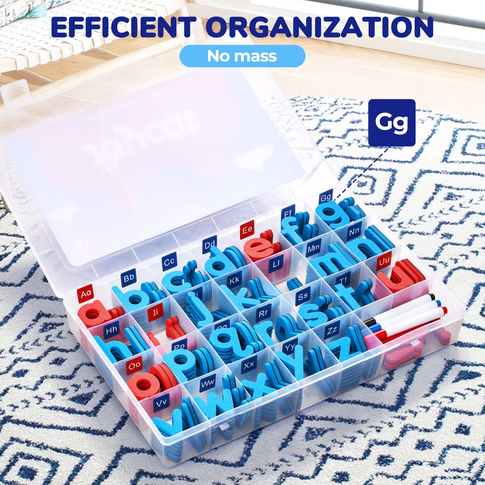 Classroom Magnetic Letters Kit 234 Pcs - JoyCat