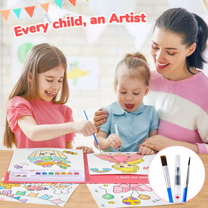 Paint with Water Coloring Books