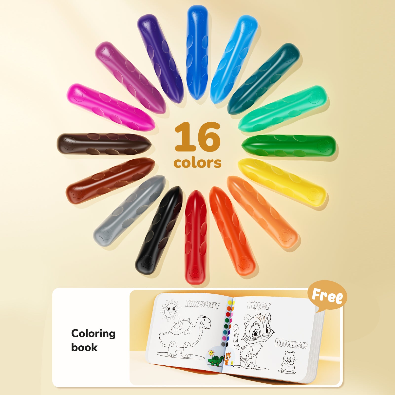 Jumbo Crayons - JoyCat