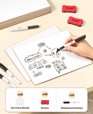 Small Dry Erase Lap Boards for Students - JoyCat
