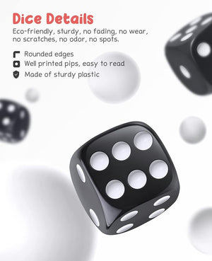 16mm 6 Sided Dice Set - JoyCat