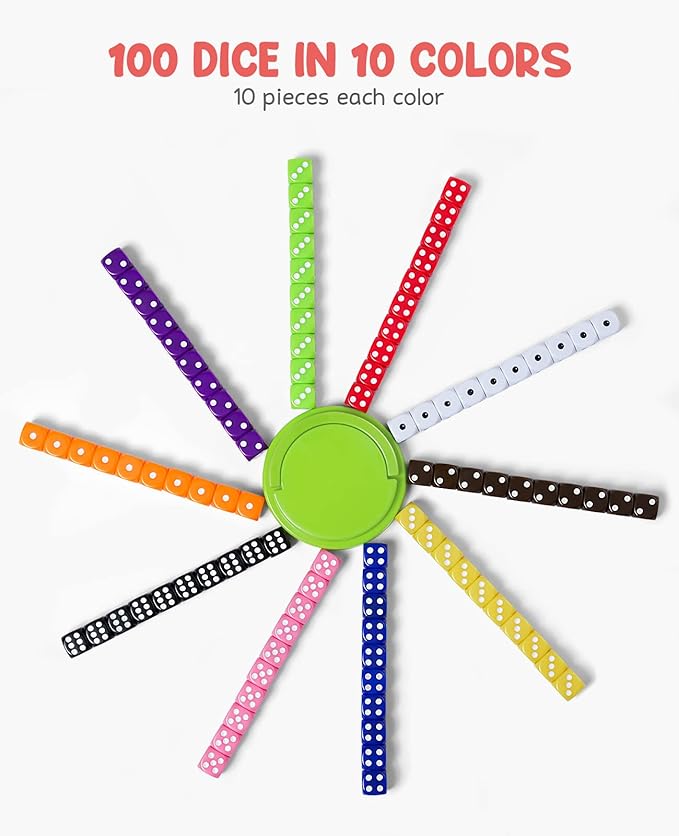 16mm 6 Sided Dice Set - JoyCat