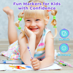 10 Color Changing Highlighter Pens