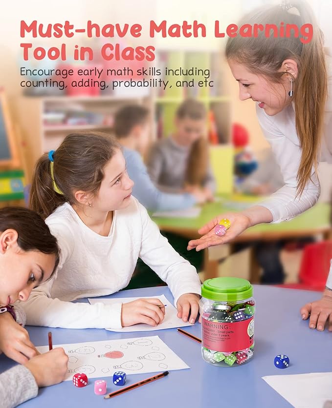 16mm 6 Sided Dice Set - JoyCat