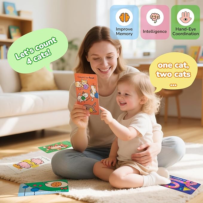 Sensory Number Flash Cards