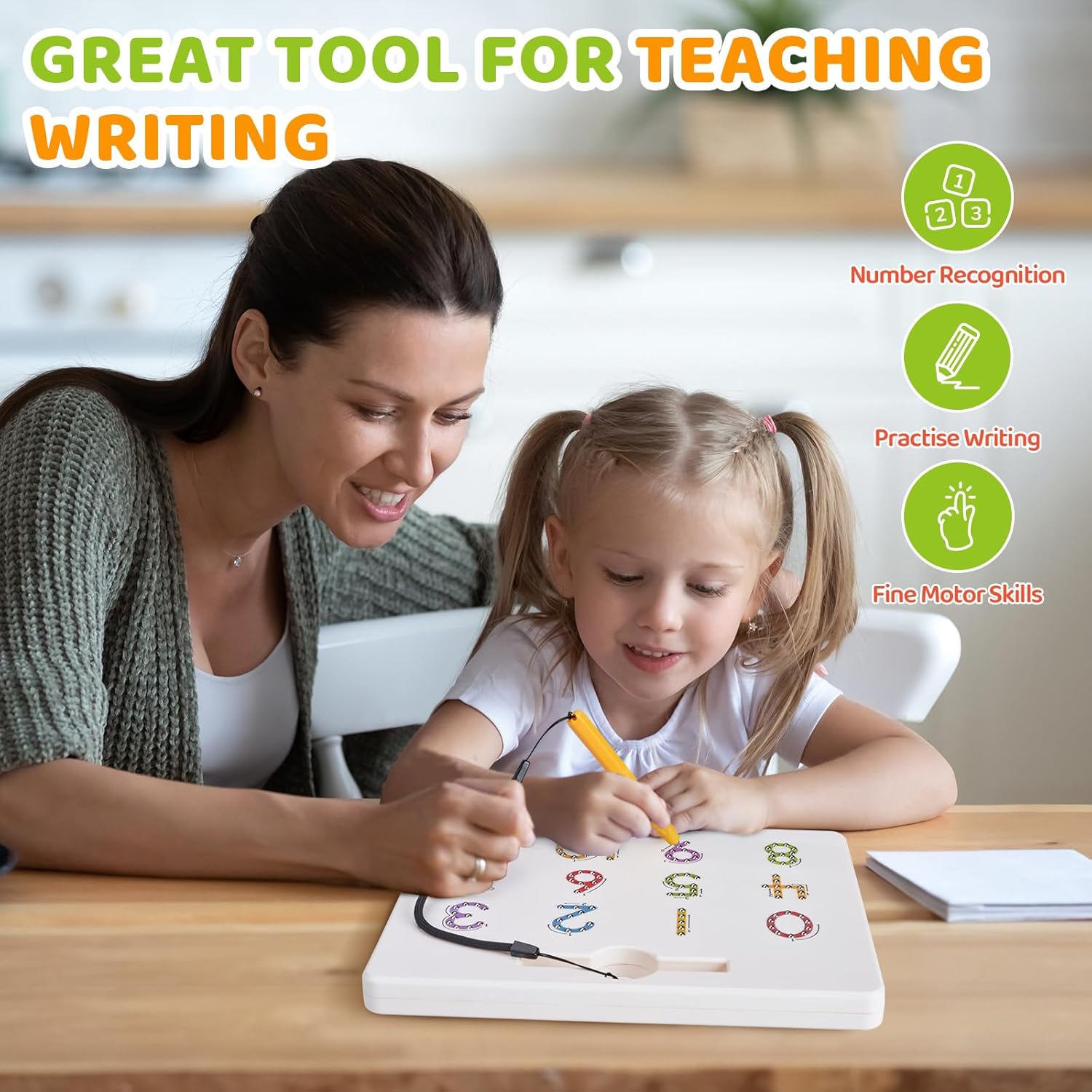 Double-Sided Alphabet Magnetic Letter Board – Early Learning Tool