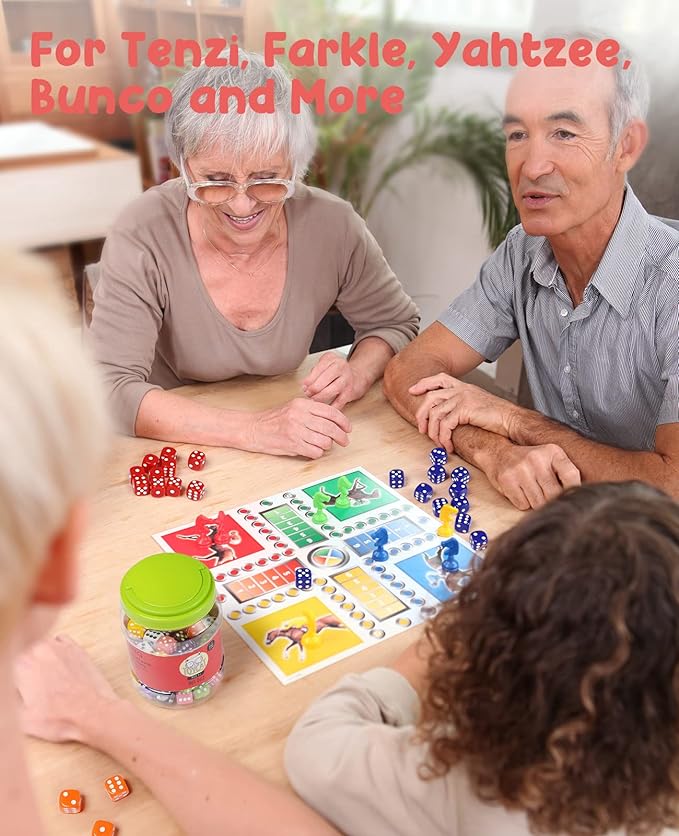 16mm 6 Sided Dice Set - JoyCat