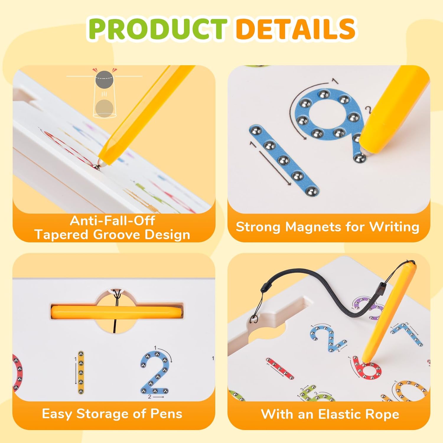 Double-Sided Alphabet Magnetic Letter Board – Early Learning Tool