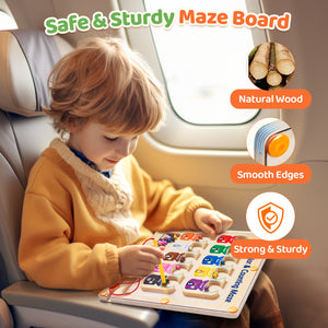 Magnetic Color and Number Maze - JoyCat