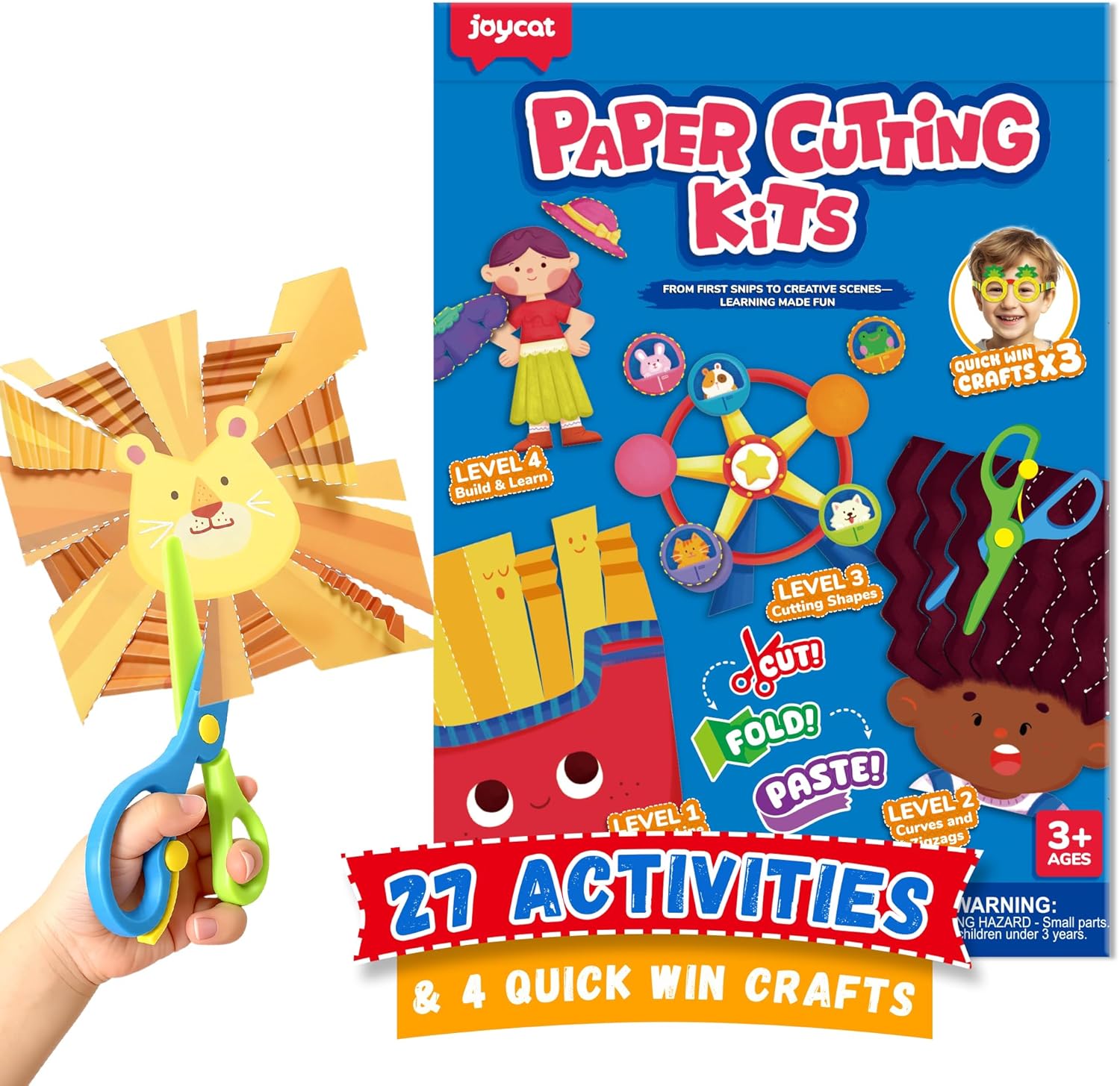 Toddler Scissor Skills Activity Book