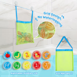 26pcs Letters Alphabet Learning Bath Toys - JoyCat