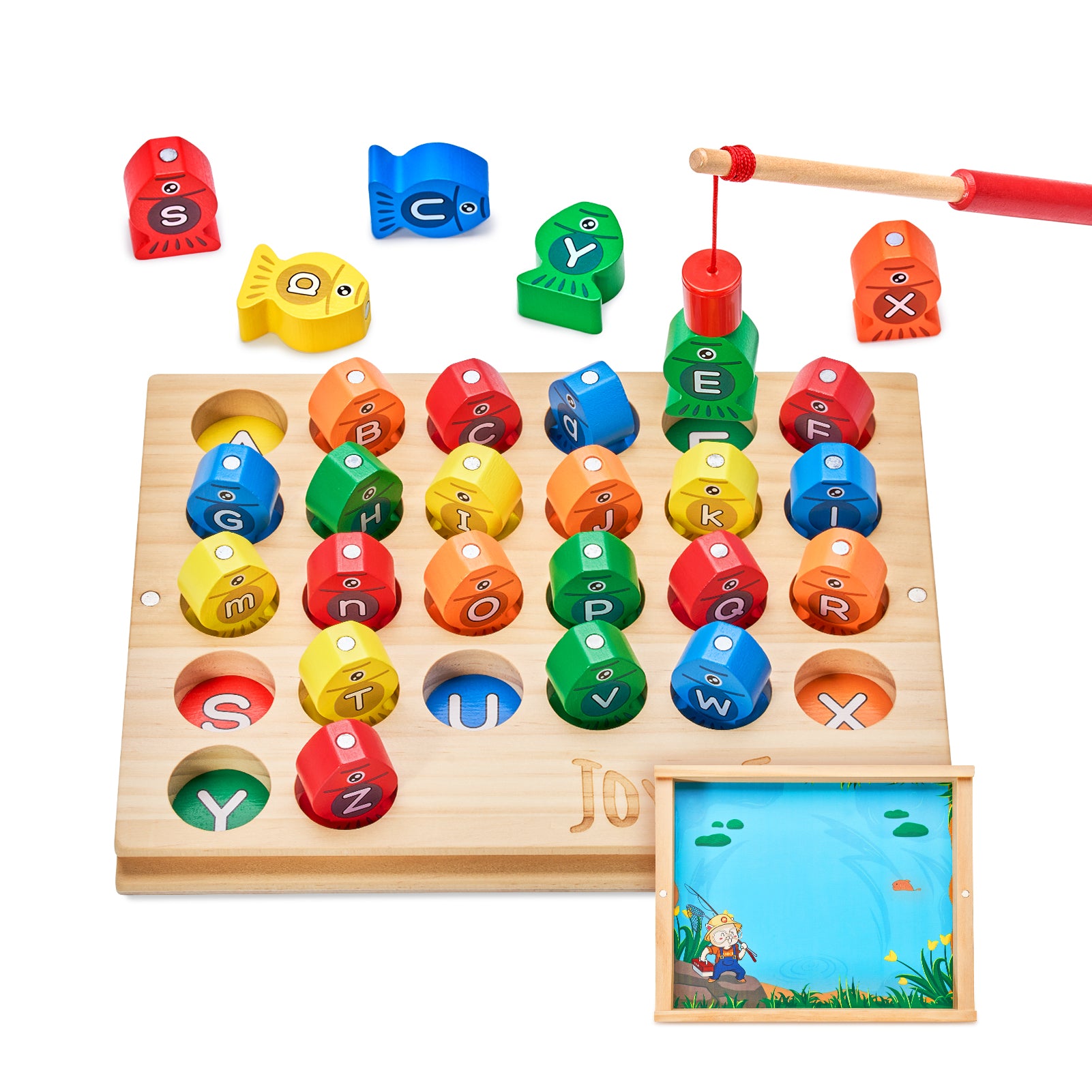 Wooden Magnetic Fishing Game - JoyCat