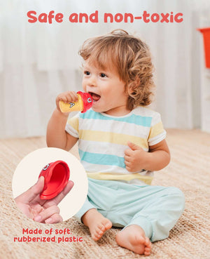 Ice Cream Alphabet Learning Toys and Color Sorting Game Set for Toddlers