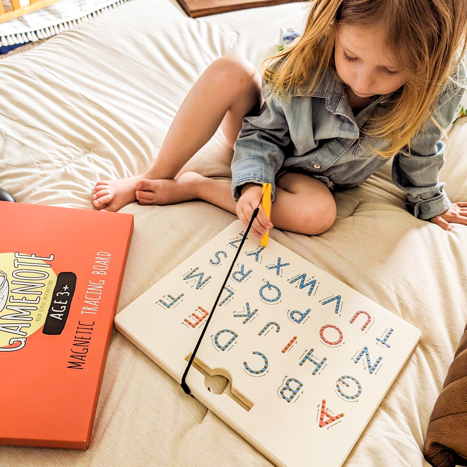 Double Sided Magnetic Letter Board: The Ultimate Tool for Early Childhood Writing Skills Development
