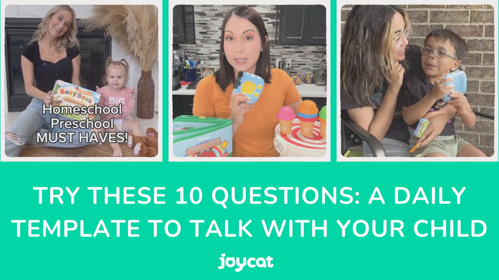 10 Questions to Ask Your Child to Get Them Talking