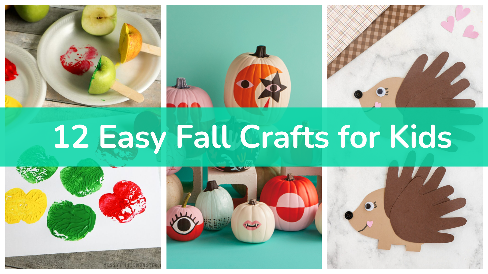 12 Easy Fall Crafts for Kids:  Fun, Easy & Meaningful