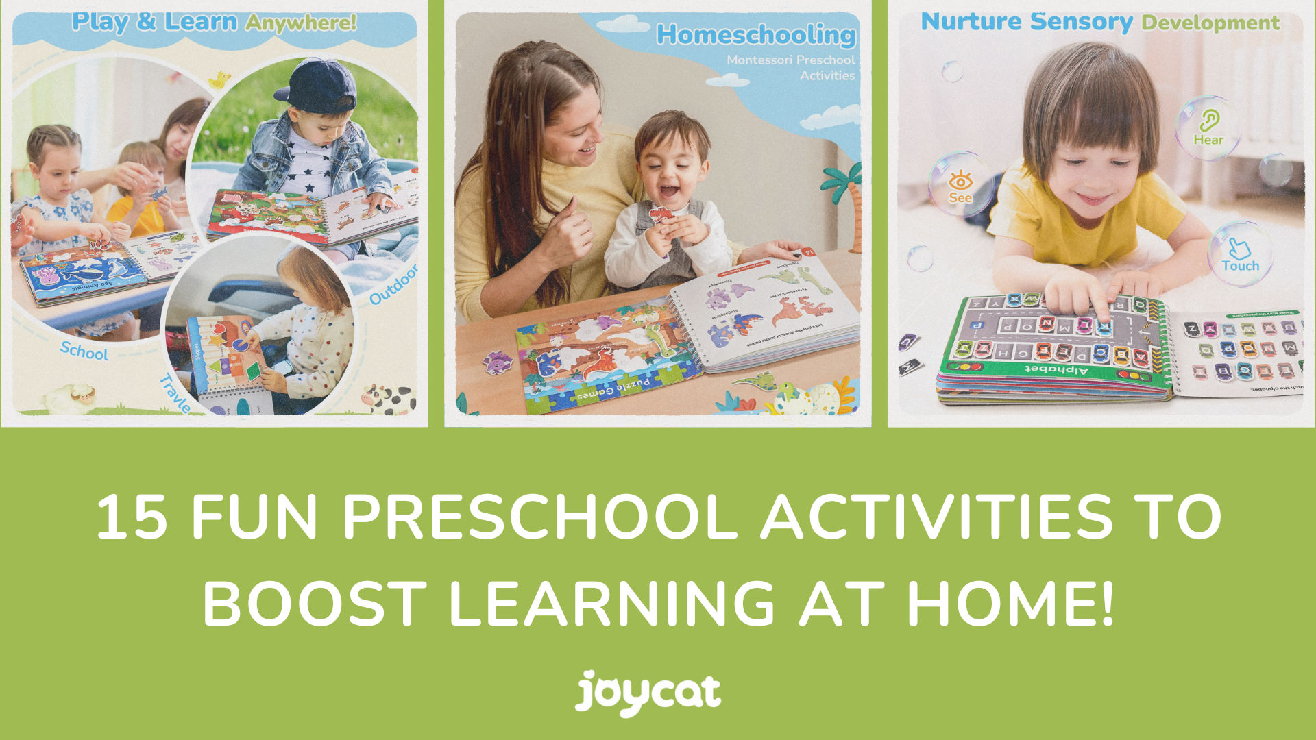 15 Preschool Activities for At-Home Learning & Kindergarten Prep