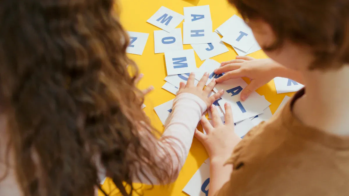 Alphabet Hunt: A Fun Game to Play with Our Jumbo ABC Mat and Click Markers