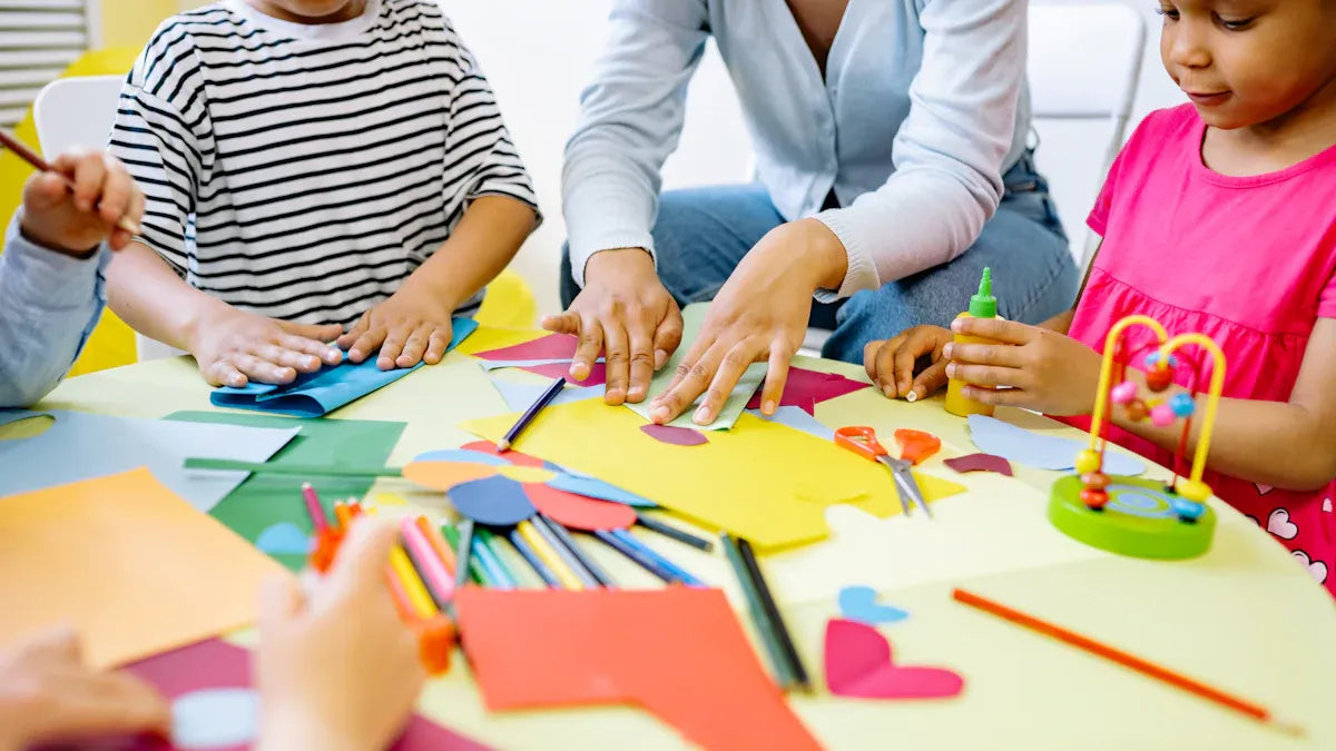 Top Reasons Jumbo Art Supplies Help Young Children Thrive Creatively