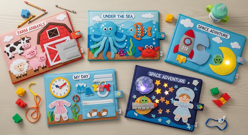 Top 3 Best Themes for Busy Books Fun