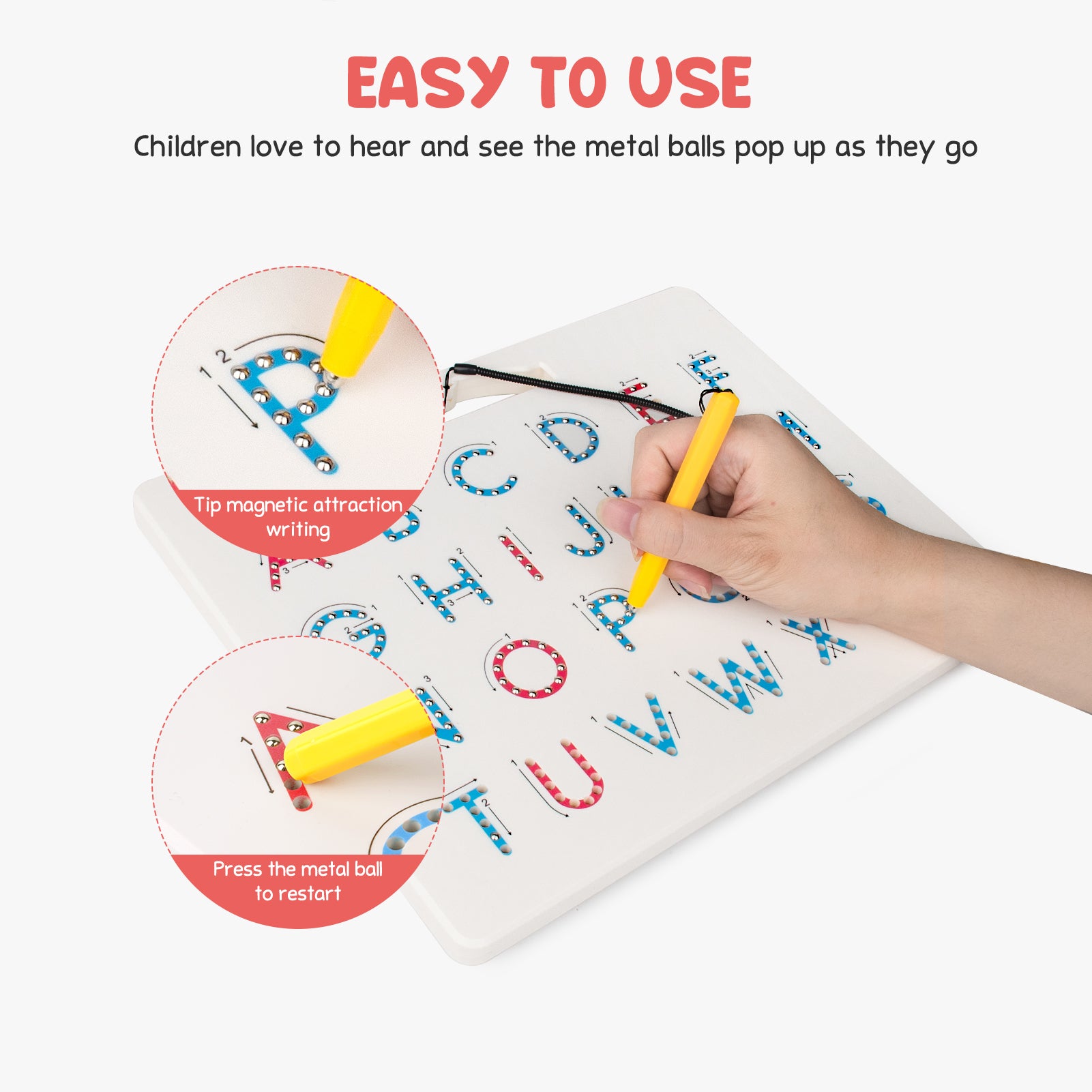 Double Sided Magnetic Letter Board - JoyCat