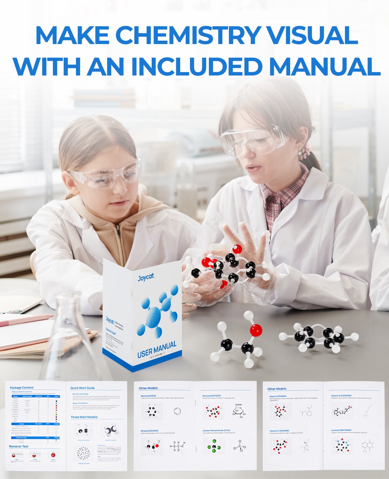 Molecular Model Kit (404 pcs)