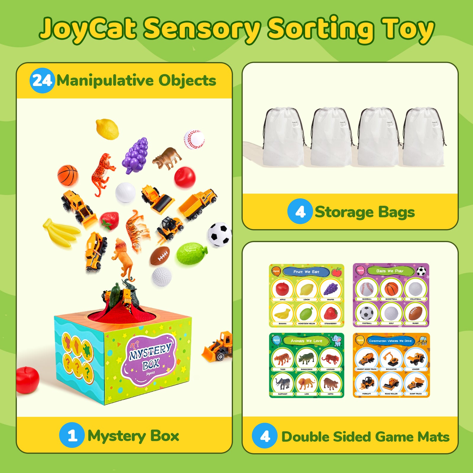 Alphabet Mystery Box for Kids – Surprise ABC Learning Set | JoyCat