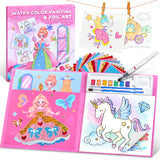 Paint with Water Coloring Books