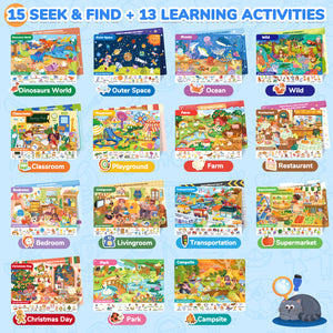 Preschool Learning Activities Handwriting Practice Book - JoyCat