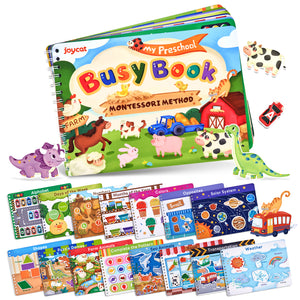 Preschool Busy Book for Toddlers 3-5 - JoyCat