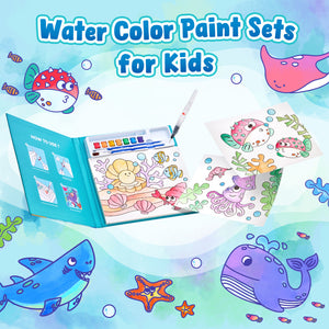 Paint with Water Coloring Books