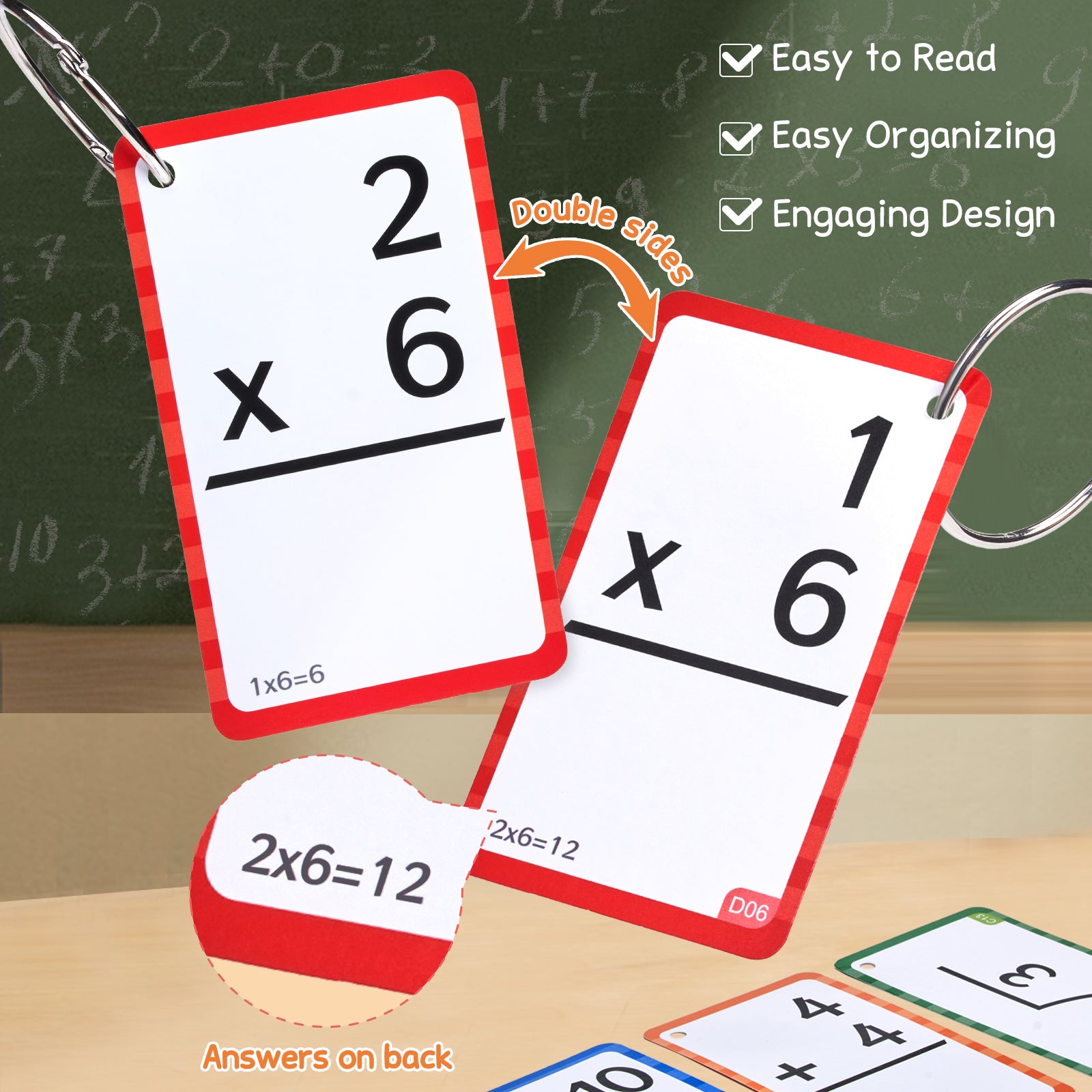 color-math flash cards and poplt