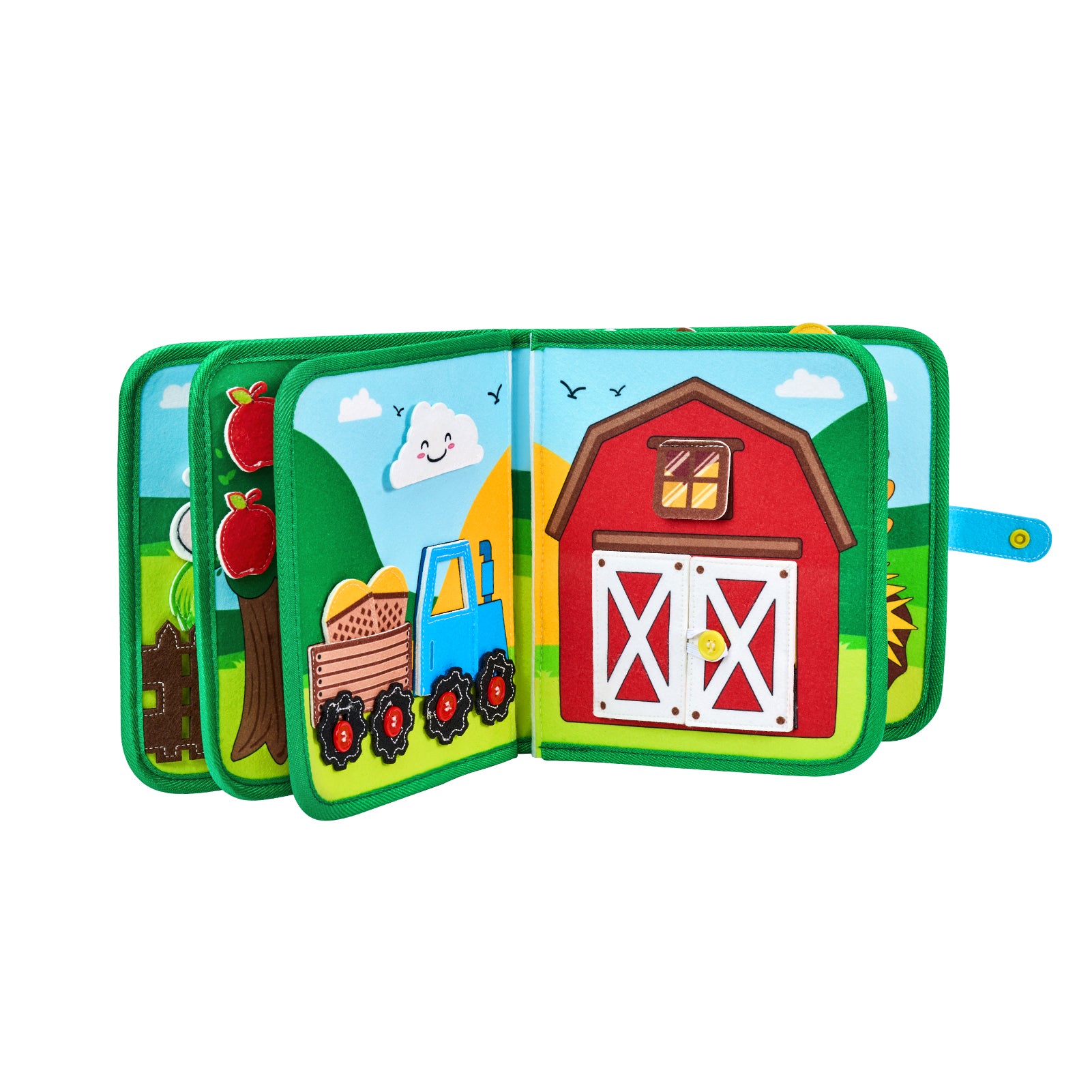 Busy Board Farm Themed Montessori Toy