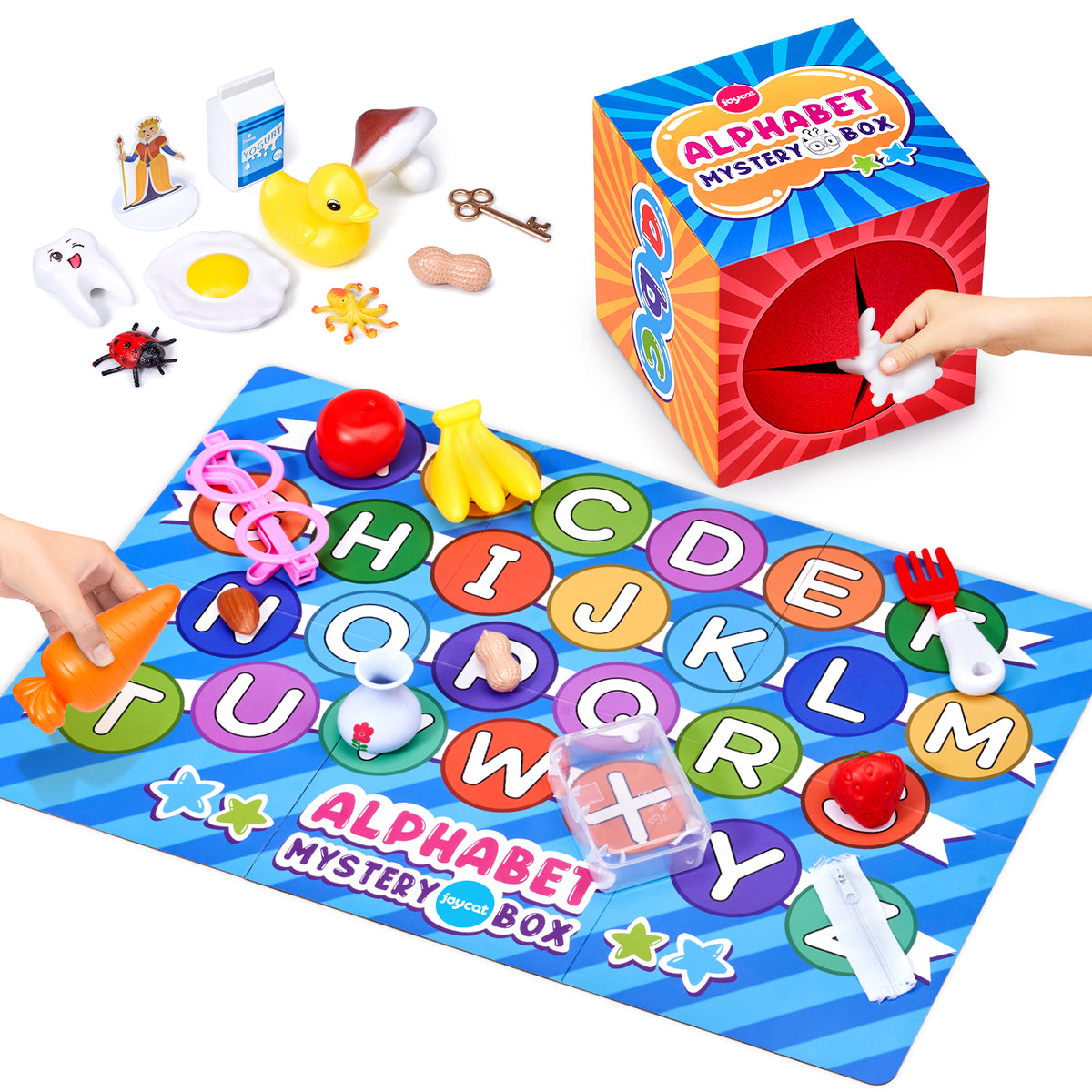 Abc Learning Box Alphabet Mystery Box for Kids – Surprise ABC Learning Set | JoyCat – Joycat