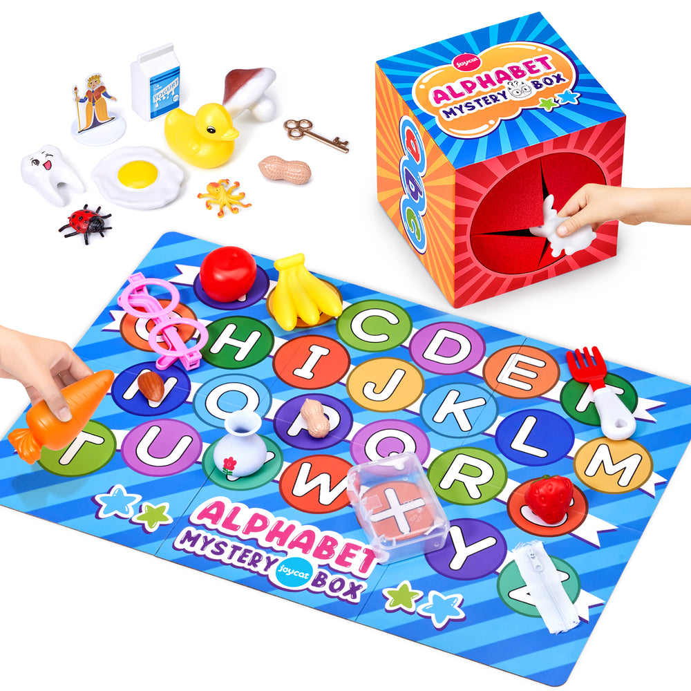 Alphabet Mystery Box for Kids – Surprise ABC Learning Set | JoyCat – Joycat
