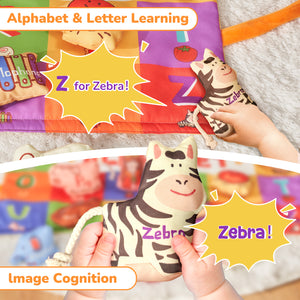 Alphabet ABC Play Mat with 26 Sensory Toys