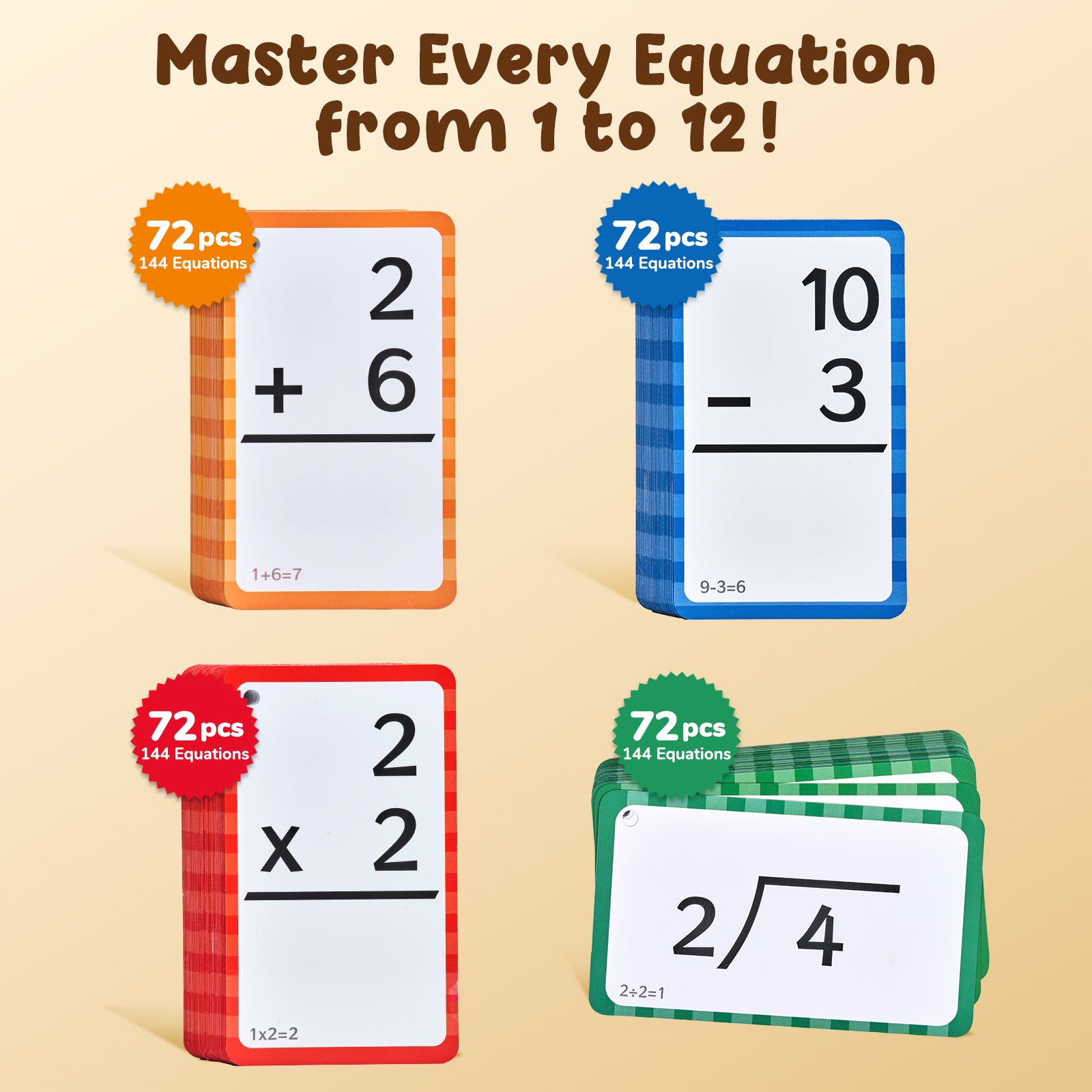 color-math flash cards and poplt