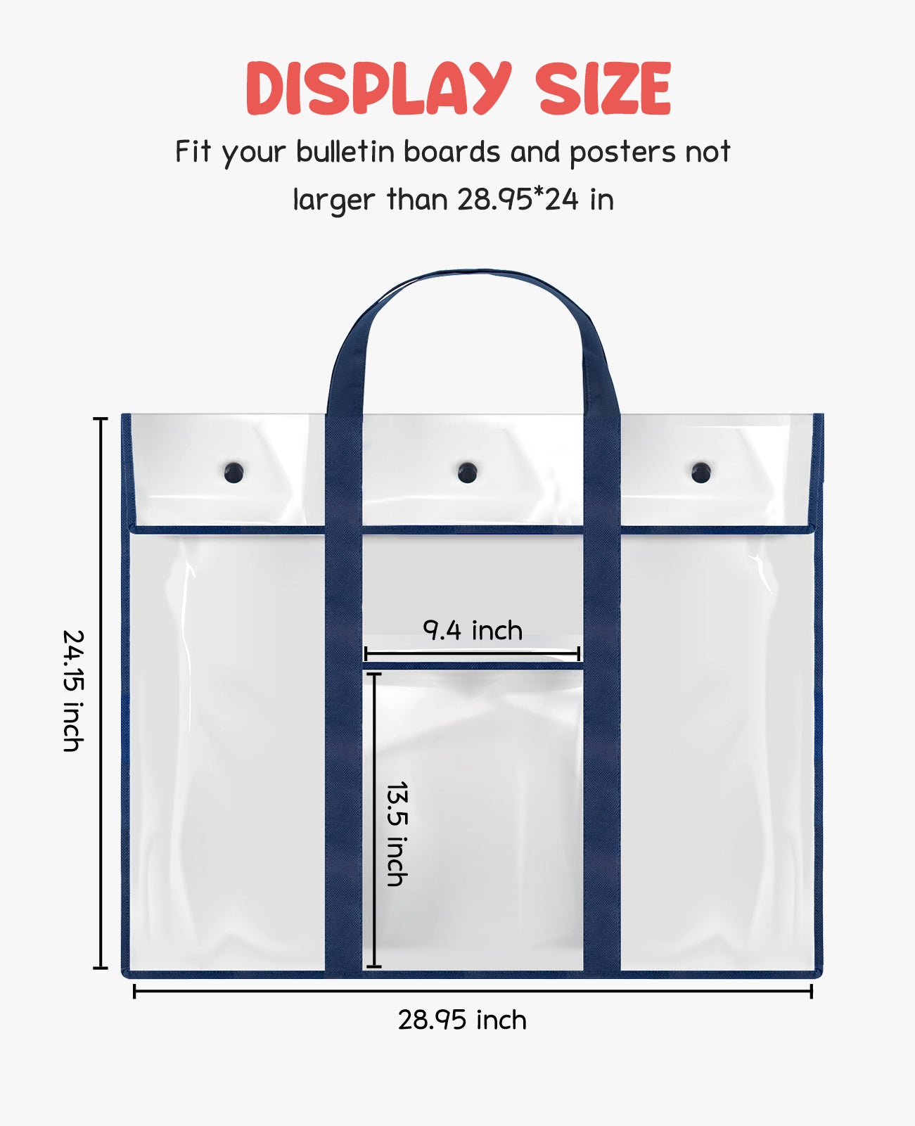 Pack Large Poster Storage Bag - JoyCat