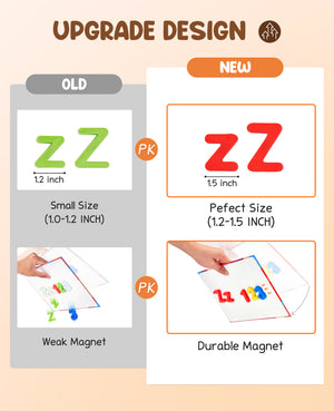 Magnetic Letters Numbers Alphabet - JoyCat