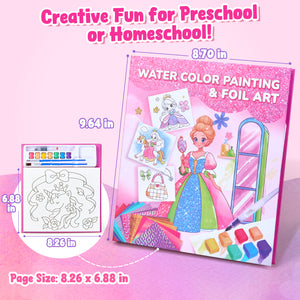 Paint with Water Coloring Books