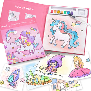 Paint with Water Coloring Books