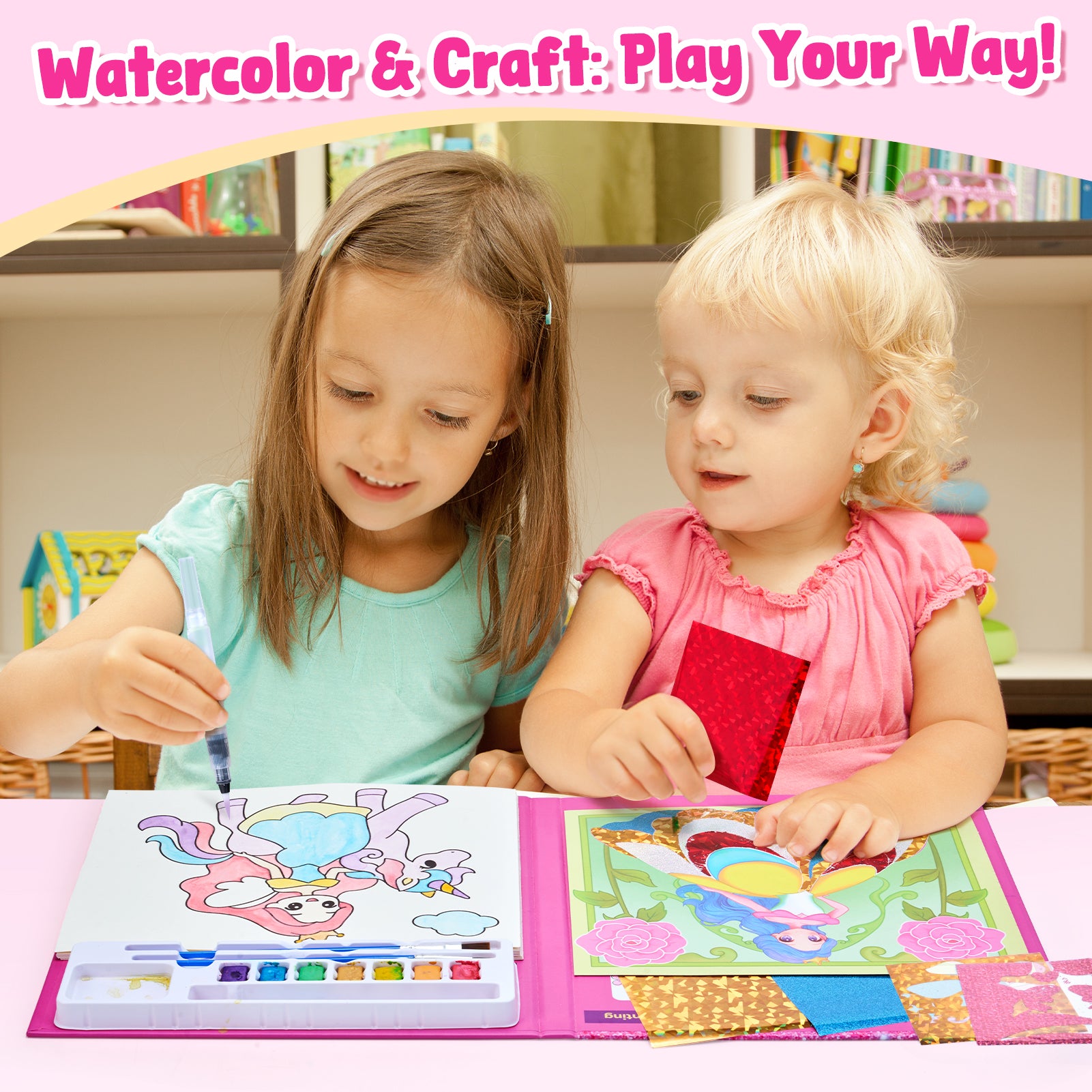 Paint with Water Coloring Books